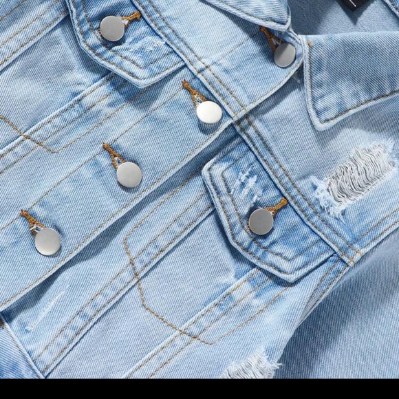 Kids Denim Jacket - Picture 3 of 5